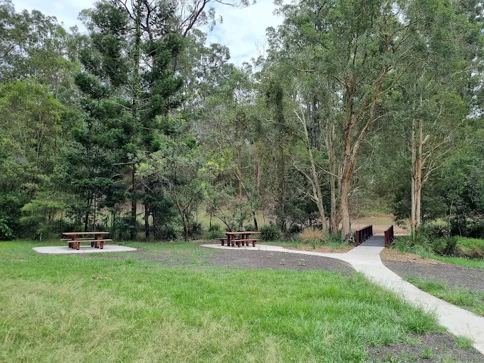 Bushland walking track through Bunyaville Conservation Park near Arana Hills